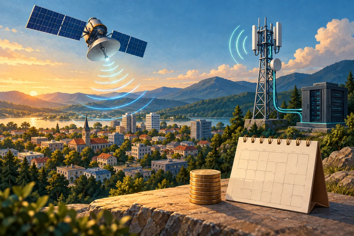 Cellular towers, servers, and recurring costs behind GPS tracker subscriptions.