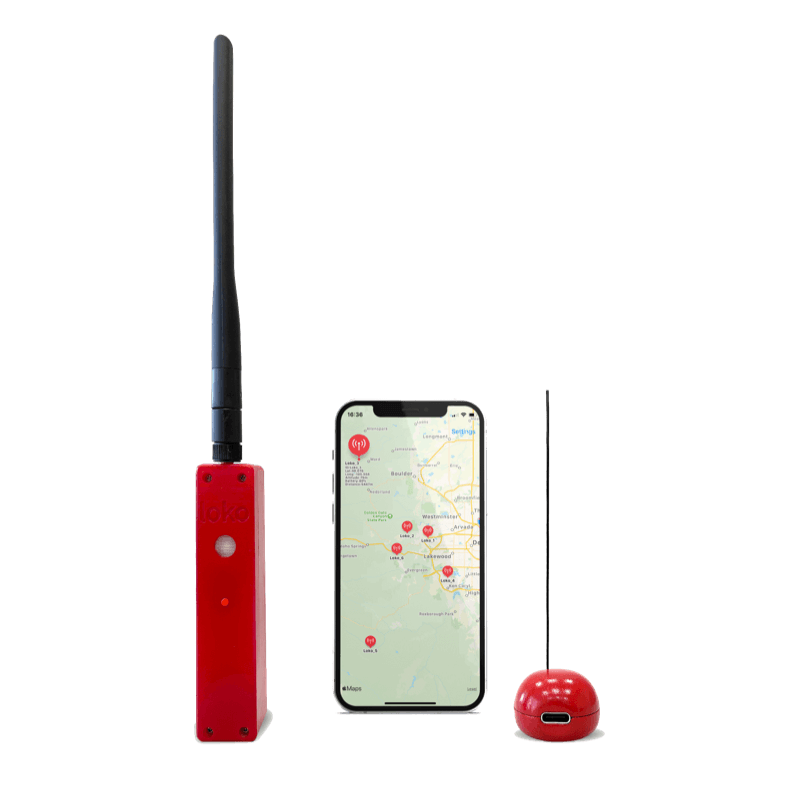 Loko GPS Tracker Device Front View