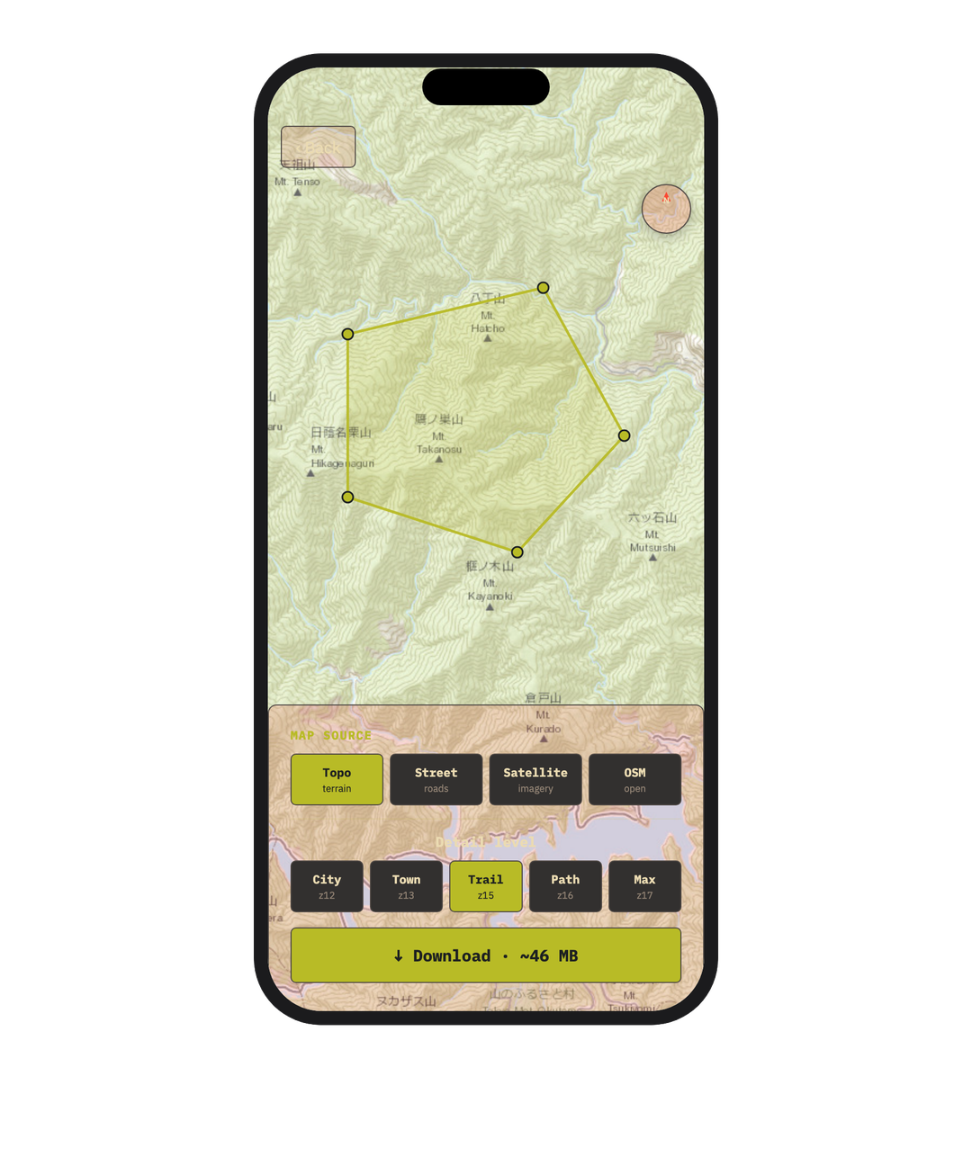 Loko GPS Tracker App - Track Download & Export